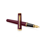 Parker Meridian Fountain Pen in Red with Gold Trim - Fine