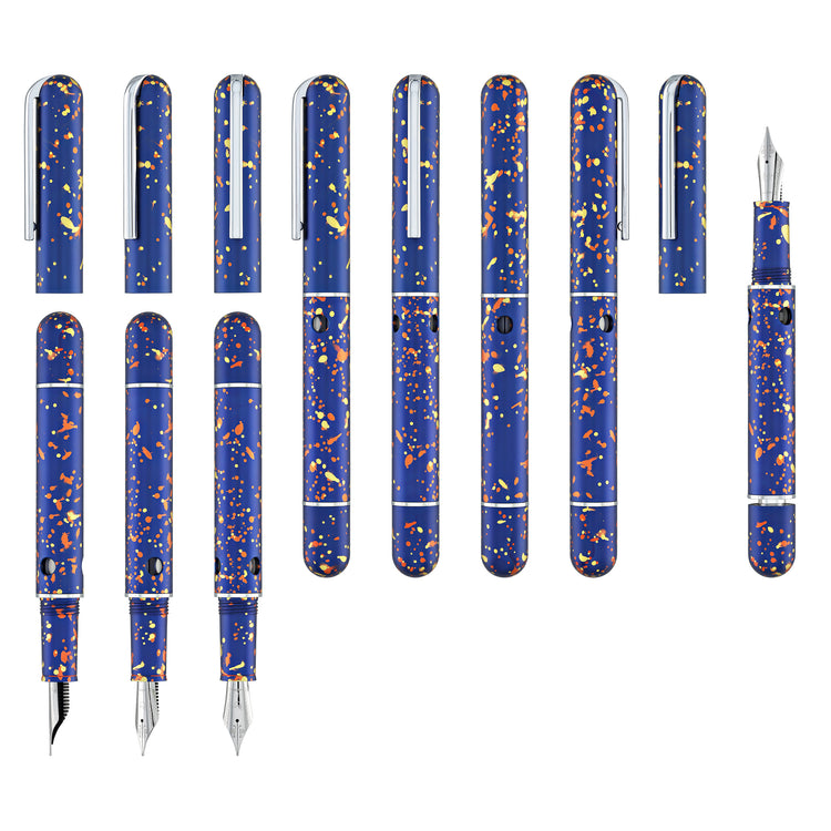 Nahvalur Nautilus Fountain Pen in Fireworks
