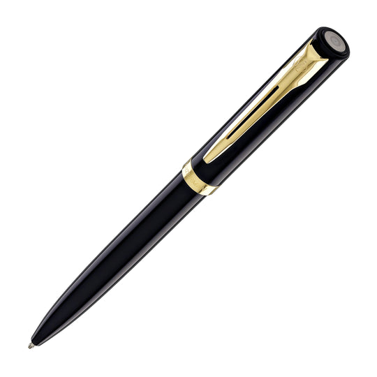 Waterman Impression Ballpoint Pen in Black with Gold Coated