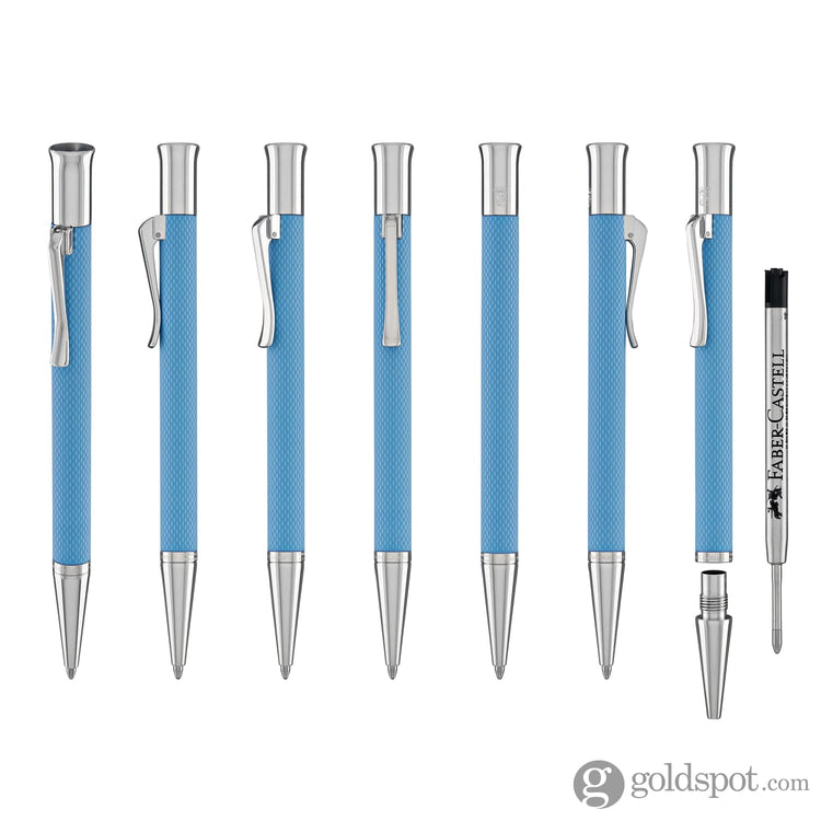 Faber Castell Guilloche Ballpoint Pen in Gulf Blue Ballpoint Pen