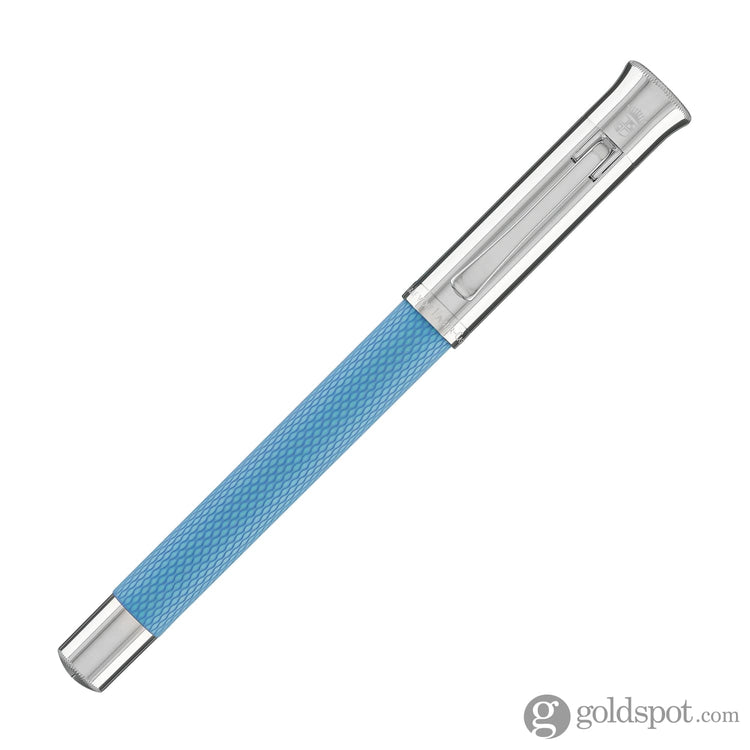 Faber Castell Guilloche Fountain Pen in Gulf Blue Fountain Pen