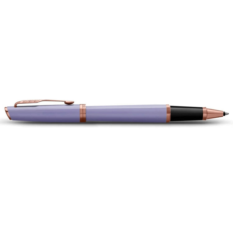 Parker Meridian Rollerball Pen in Lilac Lacquer with Pink Gold Trim