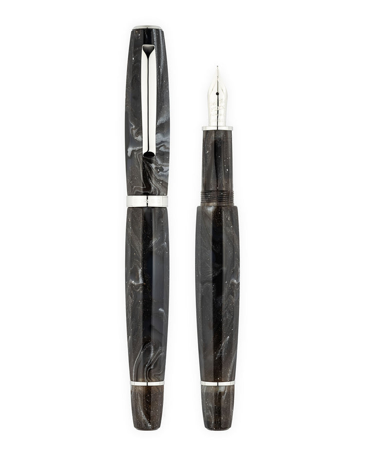 Scribo Feel Fountain Pen in Nova Stella with Platinum Trim - Limited Edition