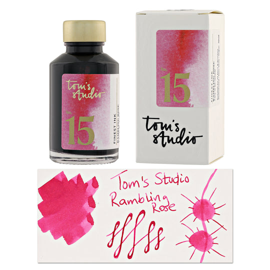Tom's Studio Bottled Ink in Rambling Rose - 50ml