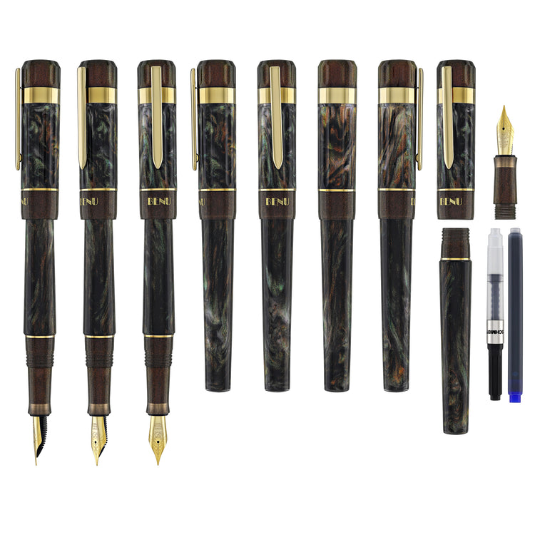 Benu Tribute Fountain Pen in Cezanne