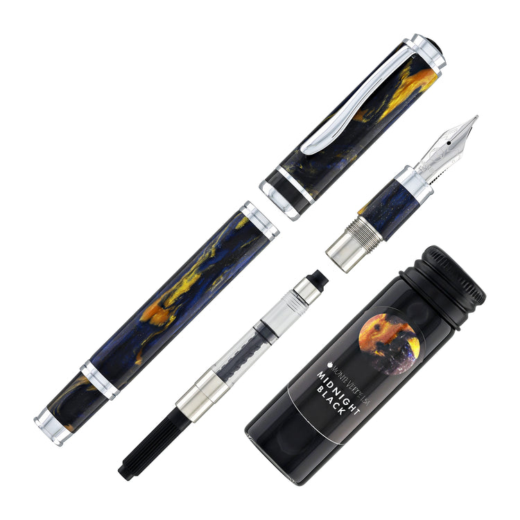 Monteverde Innova Fountain Pen in Pharaoh Expanse with 15ml Bottled Ink