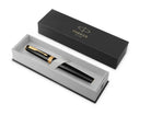 Parker Meridian Rollerball Pen in Black with Gold Trim