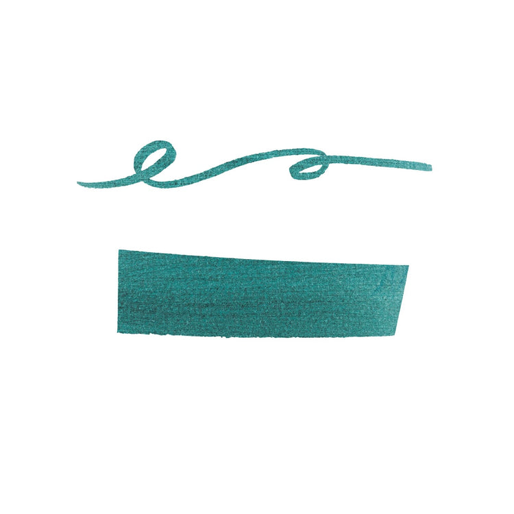 J. Herbin Paris Ink in Fontaine des Quatre-Parties Du Monde (Teal) - 30ml