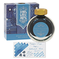 Ferris Wheel Press Bathurst Blue Denim Shimmer Bottled Ink - 38 mL