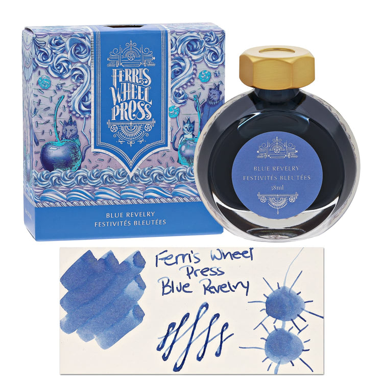 Ferris Wheel Press Bottled Ink in Blue Revelry - 38 mL Bottled Ink