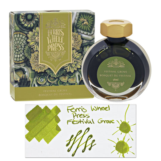 Ferris Wheel Press Bottled Ink in Festive Grove - 38 mL