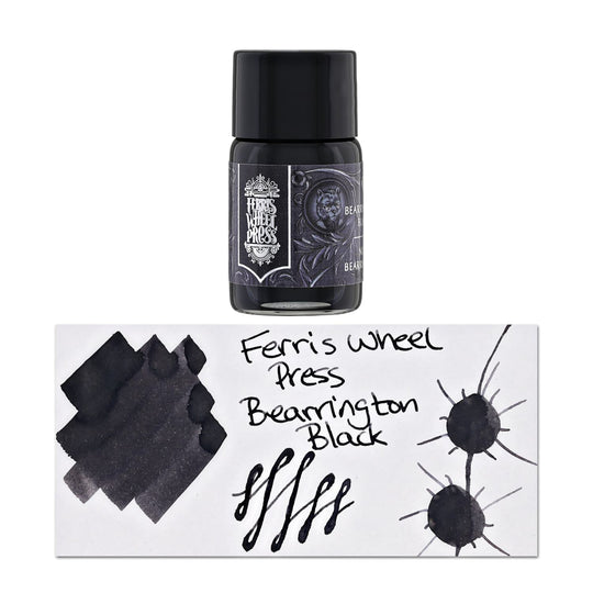 Ferris Wheel Press Bottled Ink Pot in Bearrington Black -10mL