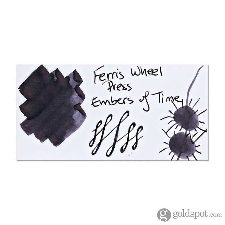 Ferris Wheel Press in Embers of Time Shimmer Bottled Ink - 10 mL Bottled Ink