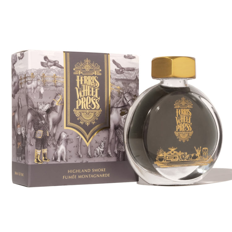 Ferris Wheel Press in Highland Smoke Bottled Ink - 38 mL Bottled Ink