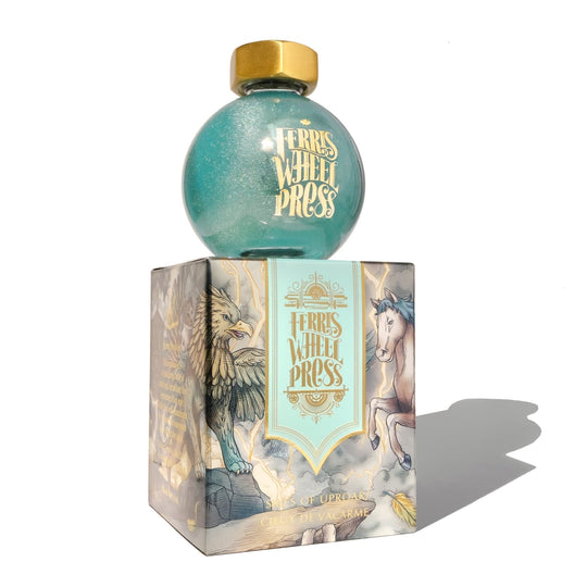 Ferris Wheel Press in Skies of Uproar Shimmer Bottled Ink - 20 mL
