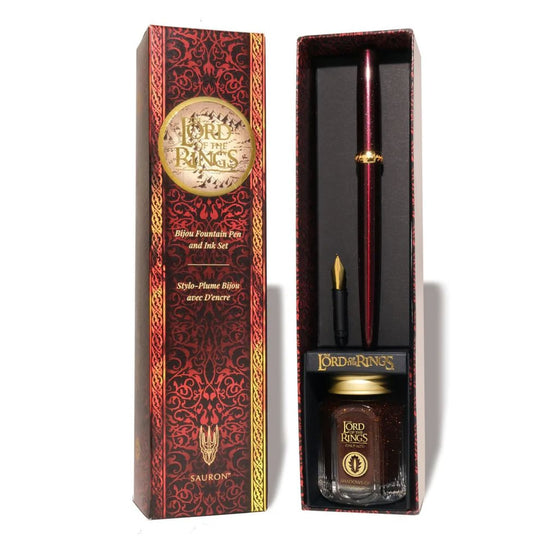 Ferris Wheel Press Lord of the Rings Themed Pen & Ink Set in Sauron