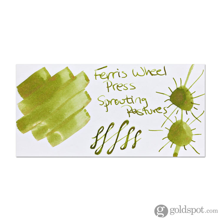 Ferris Wheel Press Shimmer Bottled Ink in Sprouting Pastures - 10 mL Bottled Ink