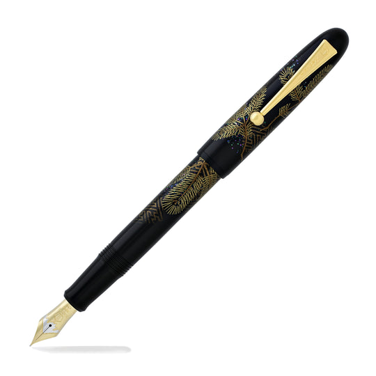Namiki Yukari Fountain Pen in Pine Needle - 18K Gold