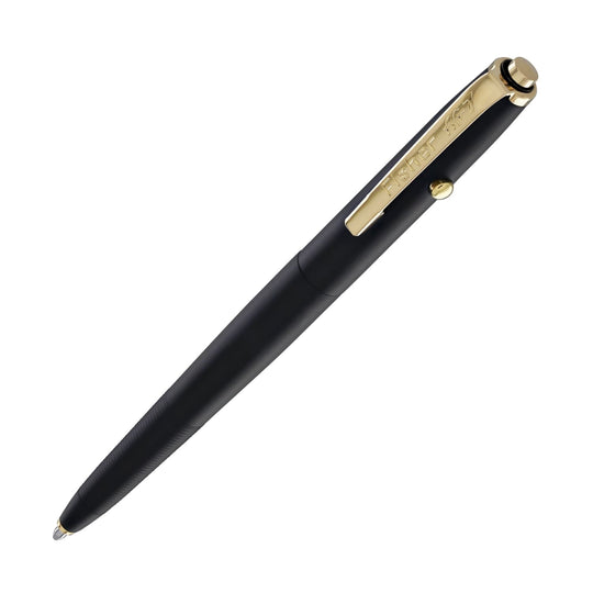 Fisher Space Pen AG7 Ballpoint Pen in Graphite Black Cerakote® with Gold Clip