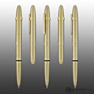 Fisher Space Pen Bullet Ballpoint Pen with Clip - Lacquered Brass Ballpoint Pen