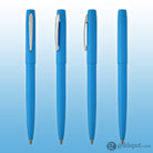 Fisher Space Pen Cap-O-Matic Specialized Ballpoint Pen M4 Powder Coated in Matte Blue Ballpoint Pen