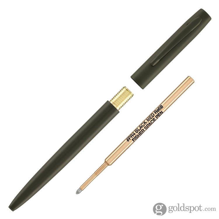 Fisher Space Pen Cerakote® Cap-O-Matic Ballpoint Pen in Olive Drab Green Ballpoint Pens