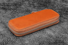 Galen Leather 2 Pen Case for Kaweco - Pocket Pen in Brown Pen Cases