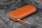 Galen Leather 2 Pen Case for Kaweco - Pocket Pen in Brown Pen Cases