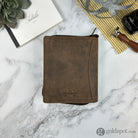 Girologio 12 Zippered Pen Case in Bomber Brown Cases