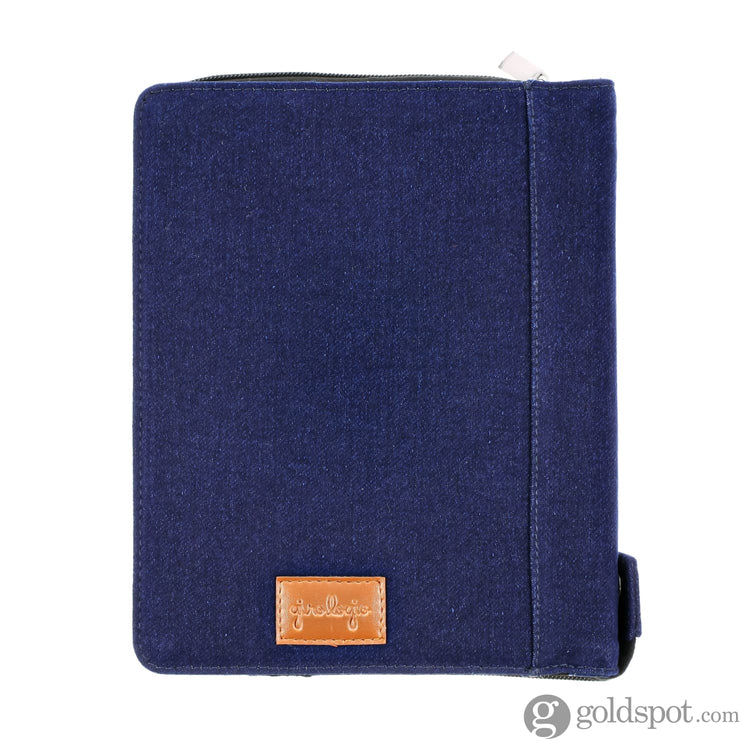 Girologio 24 Zippered Pen Case in Cotton Denim Cases