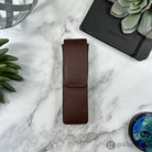 Girologio Double Magnetic Closure Pen Case in Antique Brown Cases