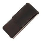 Girologio Triple Magnetic Closure Pen Case in Oxblood Cases