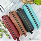 Girologio YKK Zipper Pouch in Midnight Noir Pen Cases