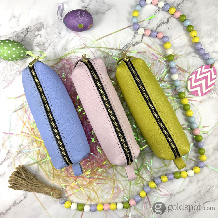 Girologio Zipper Pouch in Periwinkle Mist Pen Cases