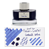 Graf von Faber-Castell Bottled Ink in Cobalt Blue - 75 mL
