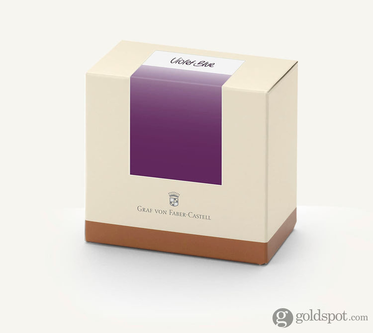Graf von Faber-Castell Bottled Ink in Violet Blue - 75 mL Bottled Ink