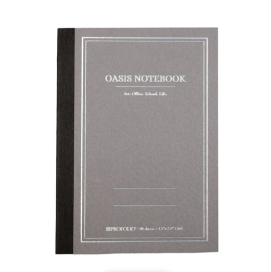 Itoya ProFolio Oasis Small Notebook in Gray - A6