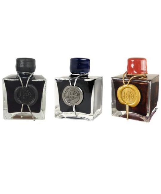 J. Herbin 1670 Anniversary Bottle Ink Set - Bottled Fountain Pen Ink - Set of 3