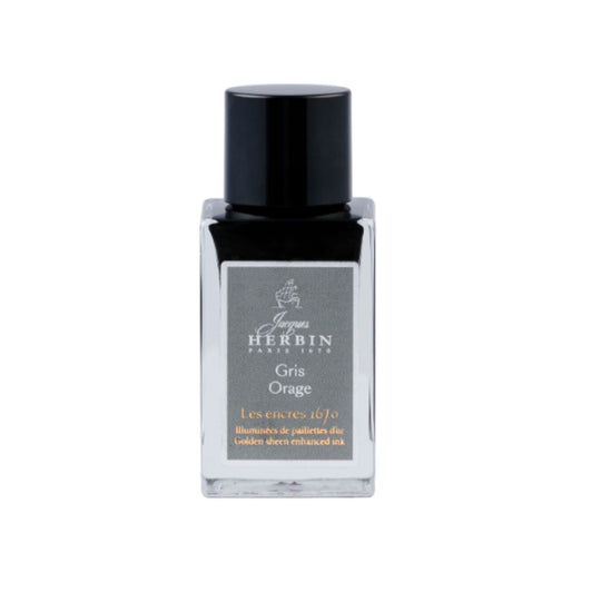 J. Herbin 1670 Anniversary Bottled Ink in Gris Orage - 15 mL
