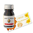 J. Herbin Bottled Ink and Cartridges in Ambre de Birmanie (Amber of Burma) Bottled Ink
