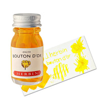 J. Herbin Bouton d'Or (Gold Button) Bottled Fountain Pen Ink