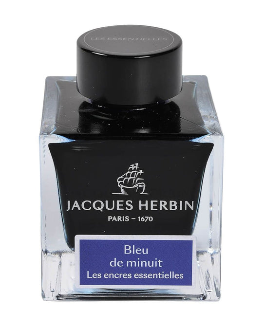 J. Herbin Essential Bottled Ink in Bleu de Minuit