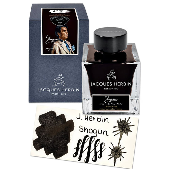 J. Herbin “Shogun” by Kenzo Takada Essential Bottled Fountain Pen Ink - 50 mL