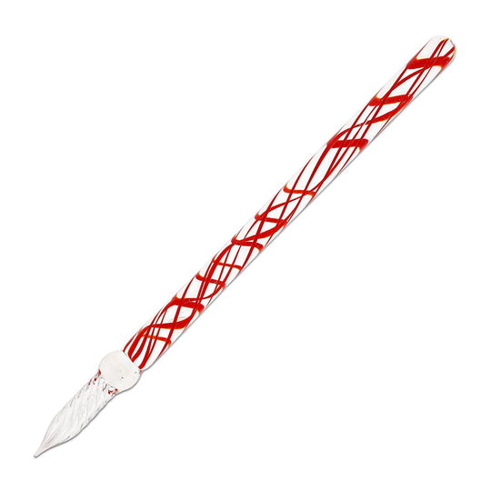 J. Herbin Straight Glass Pen in Rouge Caroubier