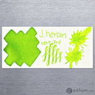 J. Herbin Bottled Ink and Cartridges in Vert Pre (Green Prarie) Bottled Ink