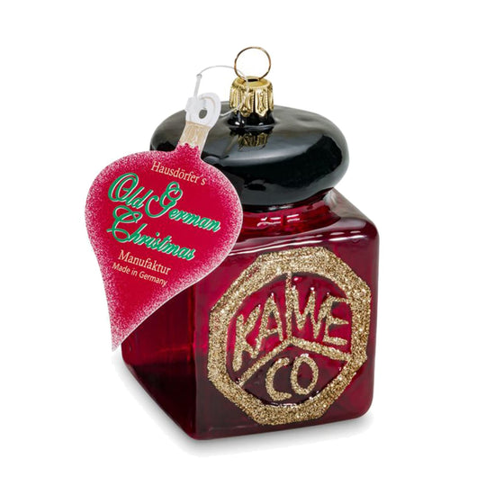 Kaweco Glass Ink Bottle Bordeuax Ornament