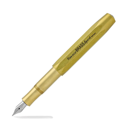 Kaweco Sport Fountain Pen in Raw Brass