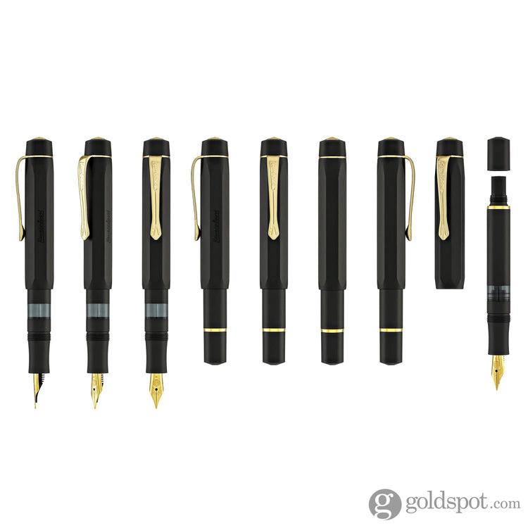 Kaweco Sport Piston Fountain Pen in Black Starter Set