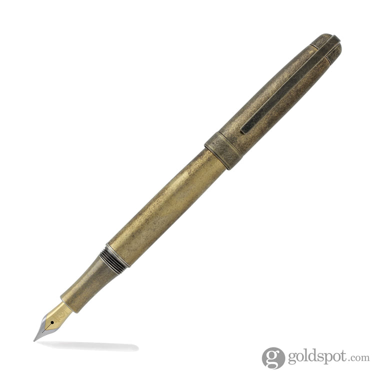 Laban Antique Fountain Pen in Gold Medium Fountain Pen