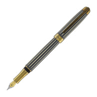 Laban Antique II Fountain Pen in Grey with Lines
